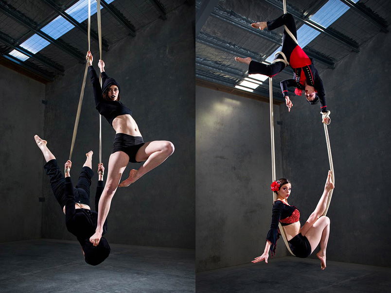 Circus performer photography by Sharon Blance, Melbourne photographer